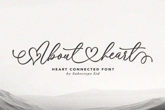 About Heart Font: A Love-Letter to Crafters and Product Creators