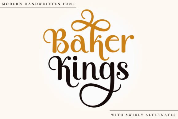 Baker Kings Font: Adding Elegant Flourishes to Brand Identity