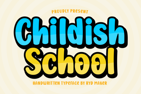 Bringing Playful Personality to Digital Projects with Childish School Font