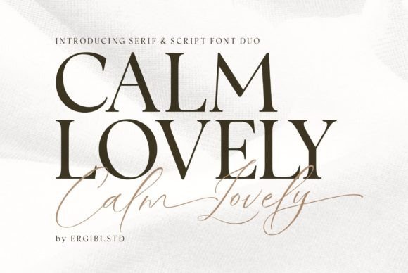 Calm Lovely: A Modern Duo for Editorial Personality and Readability