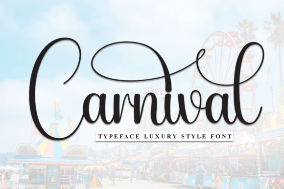 Carnival: A Festive Script Font for Real-World Projects