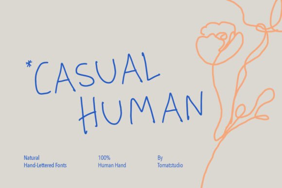 Casual Human: The Authentic Font for Modern Marketing
