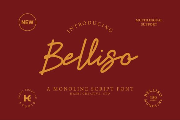 Choosing Belliso: A Refined Script Font for Editorial Identity