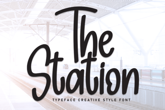 Crafting Beautiful Products with The Station Font: A Handwritten Typeface