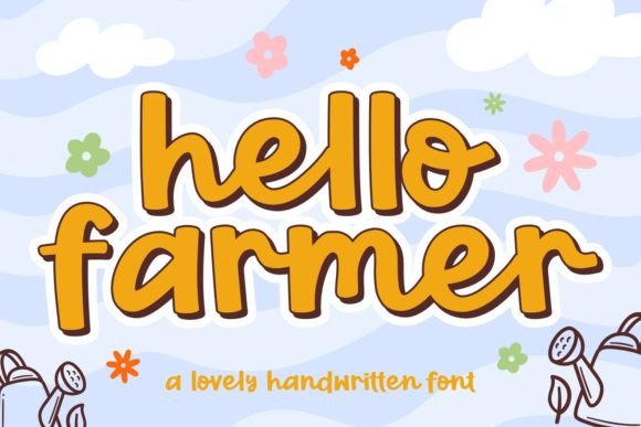 Hello Farmer Font: The Whimsical Handwritten Typeface for Your Creations