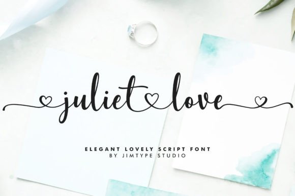 How Juliet Love Font Elevates Campaign Visuals