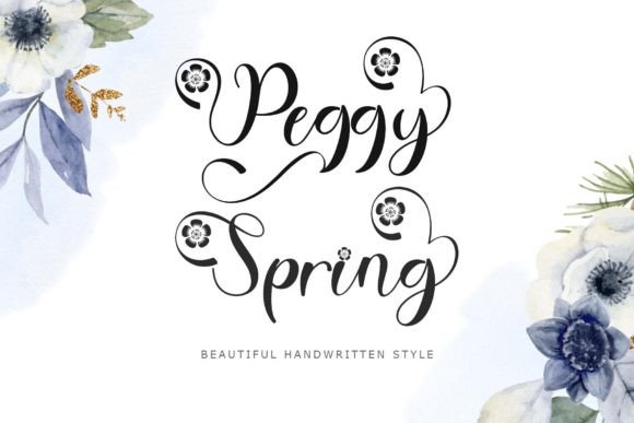 How Peggy Spring Font Can Give Your Small Business a Consistent Signature