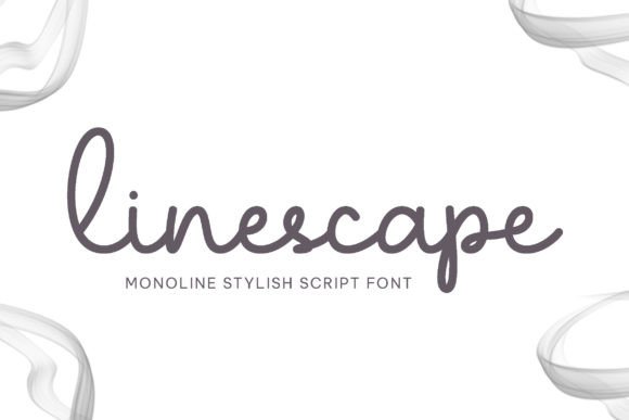 Linescape: The Script Font That Brings Personality to Digital Projects