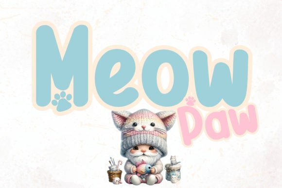 Meow Paw: The Playful Script Font for Digital Marketers