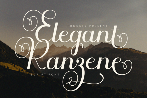 Ranzene: A Calligraphy Font for Your Brand Story