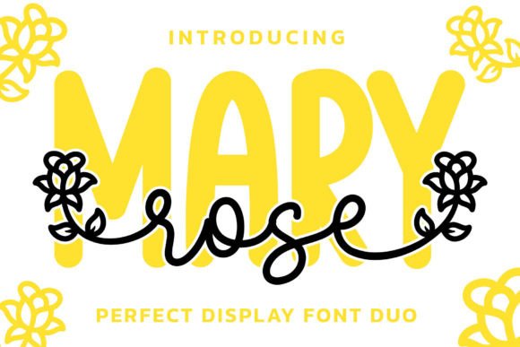 Rose Mary Duo: A Serene Font Pair for Editorial Grace