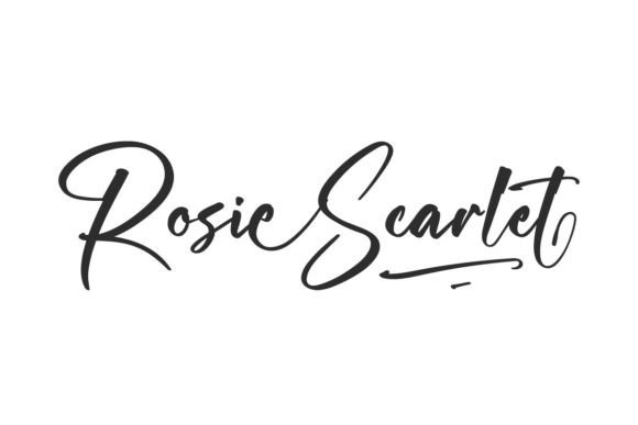 Rosie Scarlet: A Font for Timeless Editorial Design