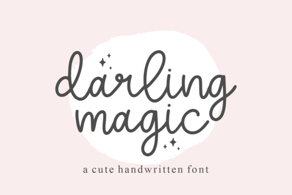 The Darling Magic Font: A Crafters Best Friend