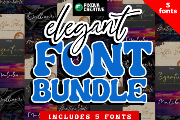 The Elegant Bundle: An Editorial Designer's Font Collection