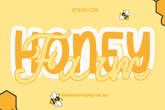 The Honey Farm Font Duo: A Crafter's Perfect Pair