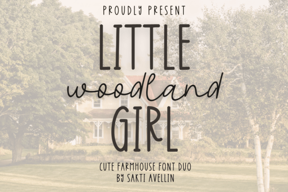 Why the Little Girl Woodland Duo Font is a Business-Friendly Tool